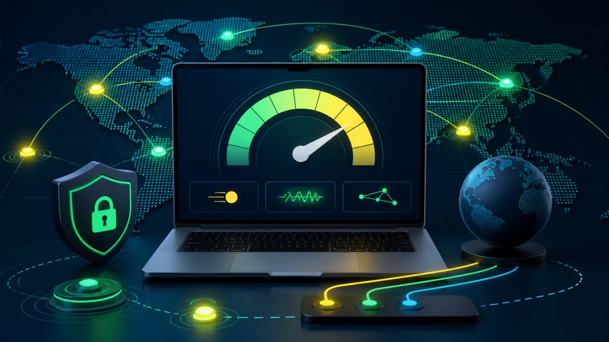 VPN Speed Test: Latency, Jitter, and Node Tuning